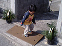 手作りのミニ門松