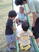 ユウタ初すべり台