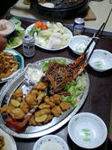 いただいた島の恵み(五色海老)