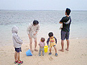 寒かった海岸