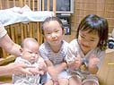 ハッピーバースディ歌ってくれています