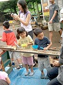 そうめん流れちゃった