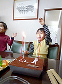 happy birthday熱唱中