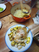 カエデの本当の目的は丸鶏の肉汁