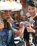 中華街で名物おじさん「宮間英次郎」さんに遭遇しましたっ!
