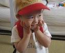 夏のおでかけスタイル(かーいー?のポーズ)