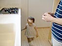 キッチンも試してみましょーか。