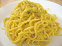 お味はカルボナーラ風です。