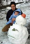 雪だるま 雪だるま