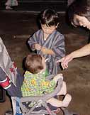 お祭りに興奮 お祭りに興奮