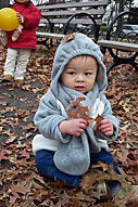 公園には葉っぱがいっぱいでした 公園には葉っぱがいっぱいでした