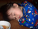 夕食を待つ間に眠ってしまった… 夕食を待つ間に眠ってしまった…