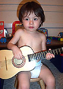 裸のギタリスト 裸のギタリスト