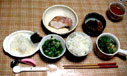 いっしょのご飯 左が彩由奈です。 いっしょのご飯 左が彩由奈です。