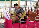 初めての遊園地…ワクワクです