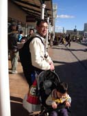 休日は子守に大活躍のとーちゃん(本人希望により掲載します)
