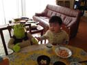 シュレックとお食事