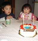 れーちゃん2歳の誕生日☆
