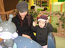 「定員、子供二人まで!」でした