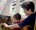 ばーちゃんと屋上で遊ぶ<2>