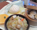 聘珍茶寮での軽食