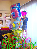 びー君5歳お誕生日バルーン