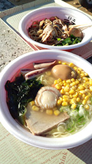 函館＆尾道ラーメンです