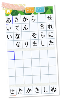 発達診断の一例。次のチェックは6か月後に